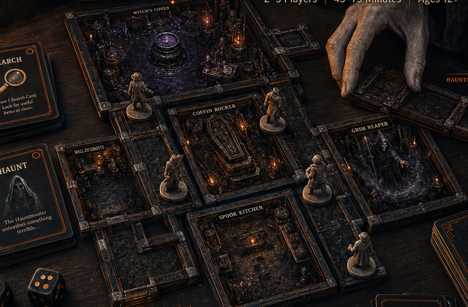 Survive the Night tabletop game artwork